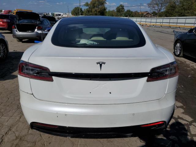 5YJSA1E56NF468002 - 2022 TESLA MODEL S Blanco foto 6