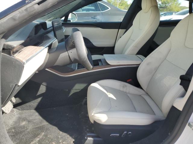 5YJSA1E56NF468002 - 2022 TESLA MODEL S Blanco foto 7