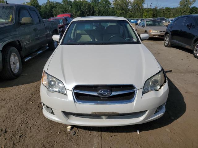 4S3BL626897214744 - 2009 SUBARU LEGACY 2.5I LIMITED WHITE photo 5