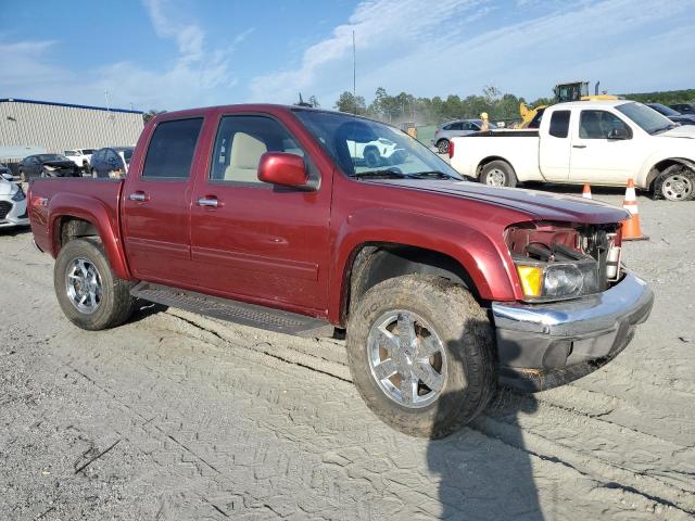 1GCHSDFE7B8131809 - 2011 CHEVROLET COLORADO LT BURGUNDY photo 4