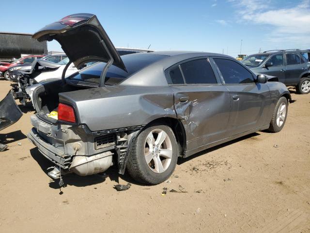 2C3CDXBG5CH203314 - 2012 DODGE CHARGER SE GRAY photo 3