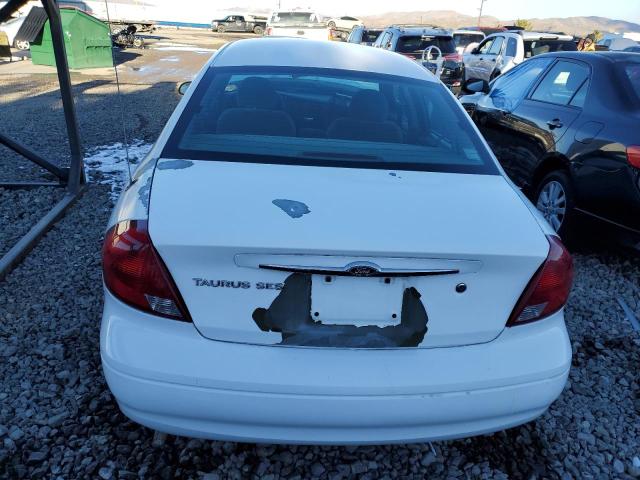 1FAFP55U23A142272 - 2003 FORD TAURUS SES WHITE photo 6