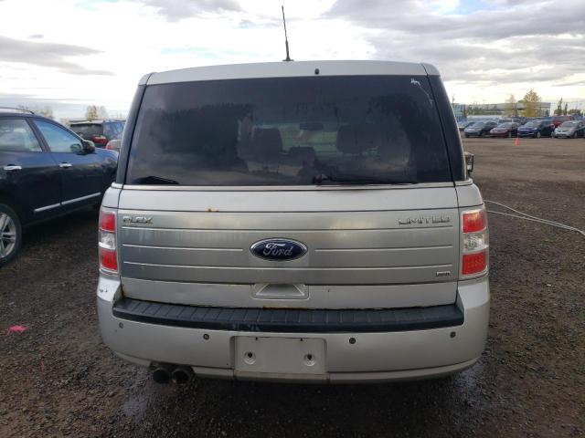 2FMHK6DC3BBD12959 - 2011 FORD FLEX LIMITED SILVER photo 6