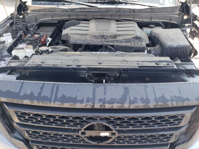 1N6AA1EC9PN115815 - 2023 NISSAN TITAN S GRAY photo 11