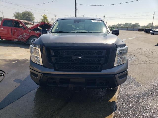 1N6AA1EC9PN115815 - 2023 NISSAN TITAN S GRAY photo 5