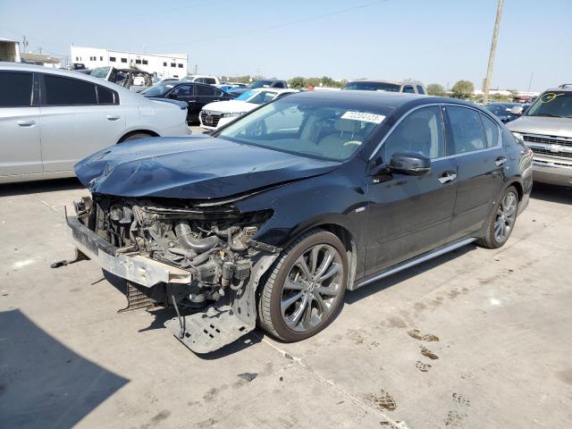 JH4KC2F95LC000062 - 2020 ACURA RLX SPORT HYBRID ADVANCE BLACK photo 1