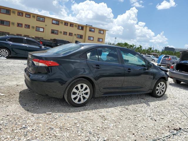5YFEPRAE2LP114110 - 2020 TOYOTA COROLLA LE 黑色 照片 3