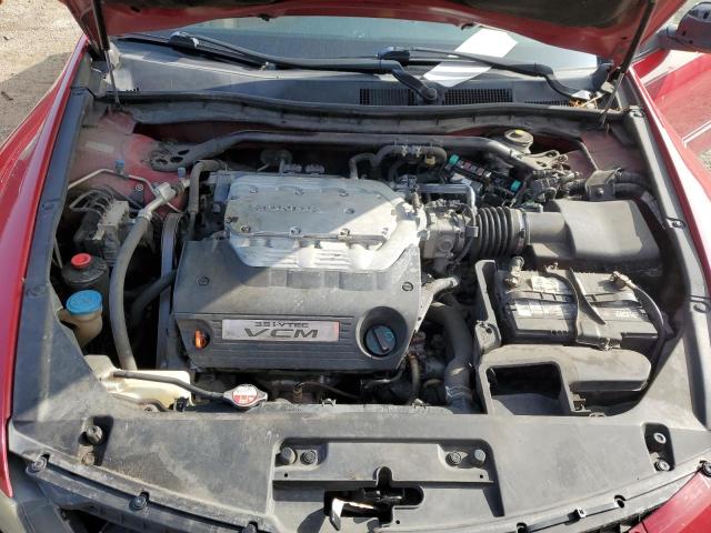 1HGCS2B86CA005922 - 2012 HONDA ACCORD EXL RED photo 11