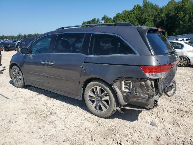 5FNRL5H91FB113142 - 2015 HONDA ODYSSEY TOURING GRAY photo 2