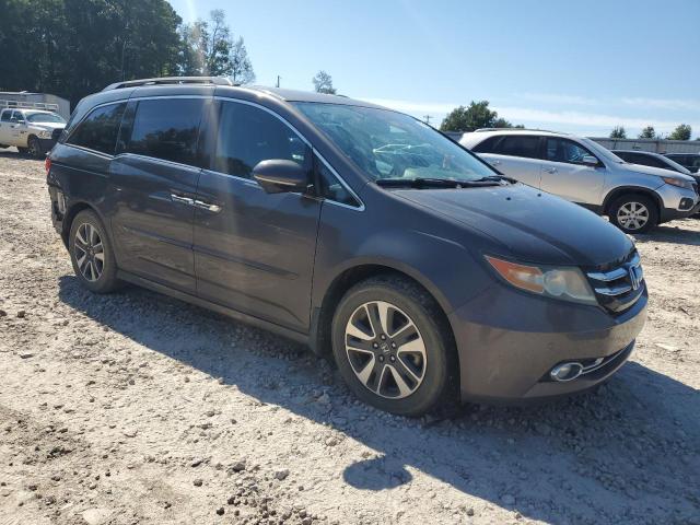 5FNRL5H91FB113142 - 2015 HONDA ODYSSEY TOURING GRAY photo 4
