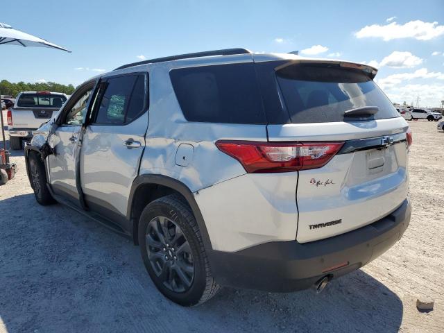 1GNERJKW4MJ131197 - 2021 CHEVROLET TRAVERSE RS SILVER photo 2