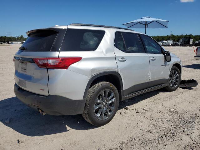 1GNERJKW4MJ131197 - 2021 CHEVROLET TRAVERSE RS SILVER photo 3