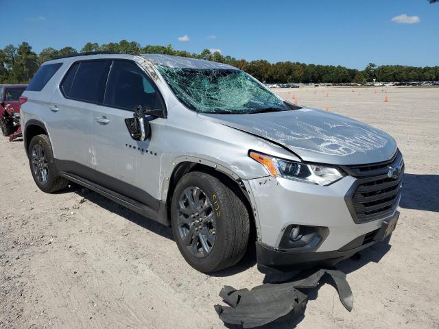 1GNERJKW4MJ131197 - 2021 CHEVROLET TRAVERSE RS SILVER photo 4