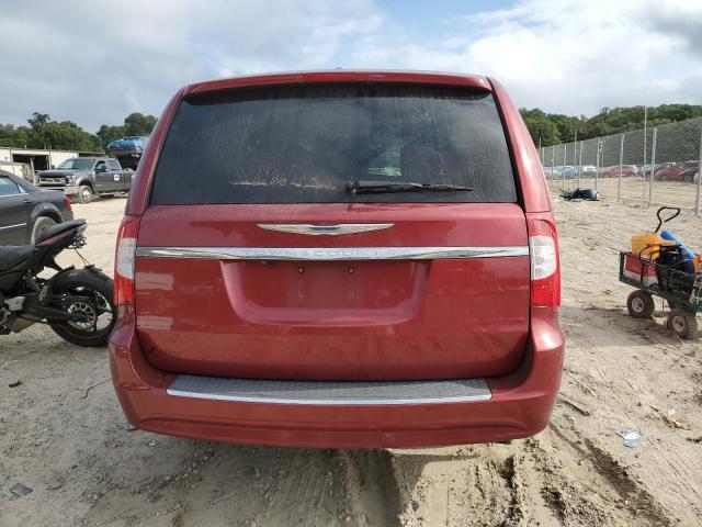 2C4RC1CG4GR240262 - 2016 CHRYSLER TOWN & COU TOURING L RED photo 6