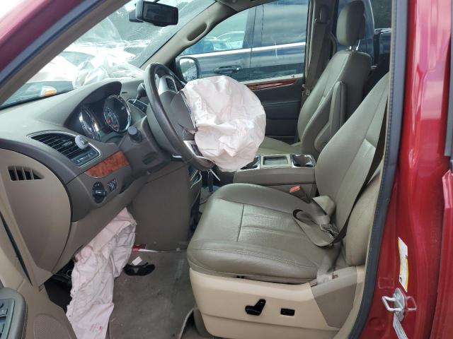 2C4RC1CG4GR240262 - 2016 CHRYSLER TOWN & COU TOURING L RED photo 7