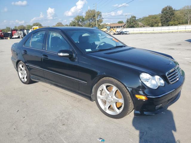 WDBRF52H57A941078 - 2007 MERCEDES-BENZ C 230 BLACK photo 4