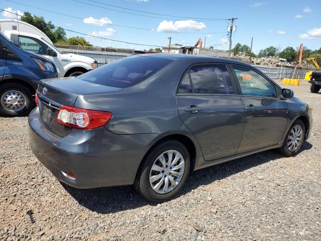 2T1BU4EE4CC839295 - 2012 TOYOTA COROLLA BASE GRAY photo 3