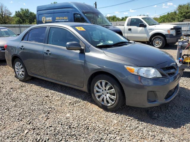 2T1BU4EE4CC839295 - 2012 TOYOTA COROLLA BASE GRAY photo 4