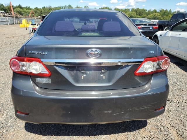 2T1BU4EE4CC839295 - 2012 TOYOTA COROLLA BASE GRAY photo 6