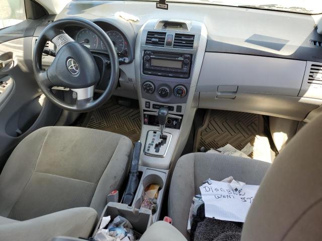 2T1BU4EE4CC839295 - 2012 TOYOTA COROLLA BASE GRAY photo 8