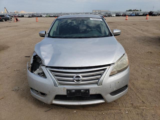 3N1AB7AP4FY369691 - 2015 NISSAN SENTRA S SILVER photo 5