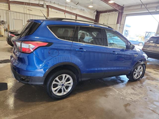 1FMCU9GD2JUC63160 - 2018 FORD ESCAPE SE BLUE photo 3