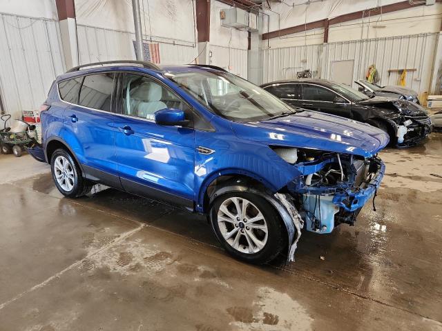 1FMCU9GD2JUC63160 - 2018 FORD ESCAPE SE BLUE photo 4
