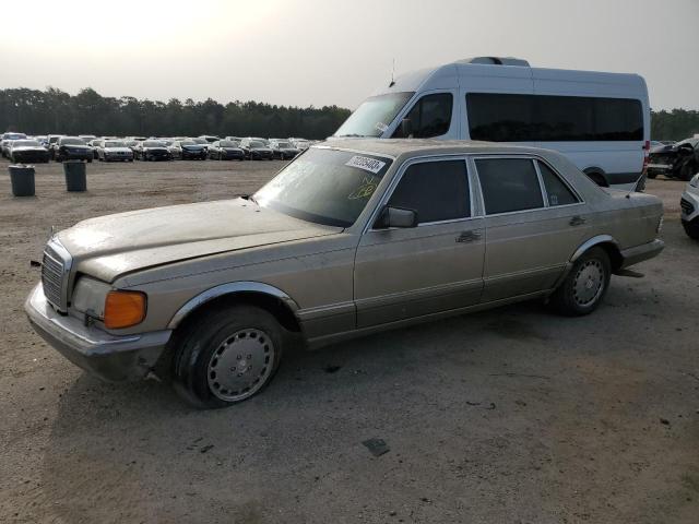 WDBCA39E1MA607632 - 1991 MERCEDES-BENZ 560 SEL BEIGE photo 1