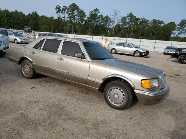 WDBCA39E1MA607632 - 1991 MERCEDES-BENZ 560 SEL BEIGE photo 4