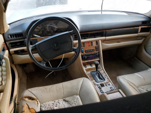 WDBCA39E1MA607632 - 1991 MERCEDES-BENZ 560 SEL BEIGE photo 8