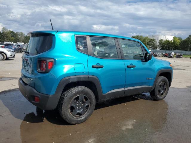 ZACNJBAB7LPL22158 - 2020 JEEP RENEGADE SPORT BLUE photo 3