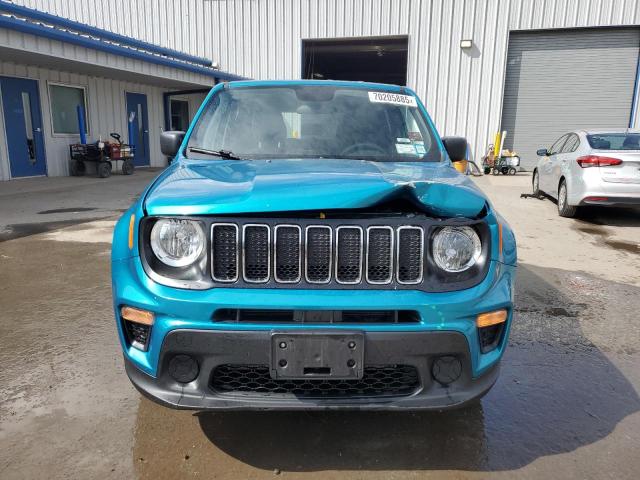 ZACNJBAB7LPL22158 - 2020 JEEP RENEGADE SPORT BLUE photo 5
