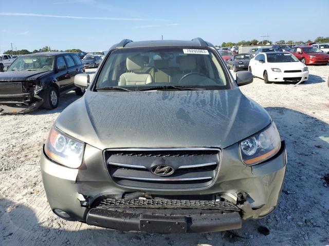 5NMSH13E48H198723 - 2008 HYUNDAI SANTA FE SE GREEN photo 5