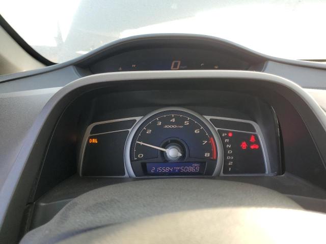 2HGFG12846H536261 - 2006 HONDA CIVIC EX GRAY photo 9