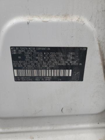 JTLZE4FE2A1112303 - 2010 TOYOTA SCION XB WHITE photo 13