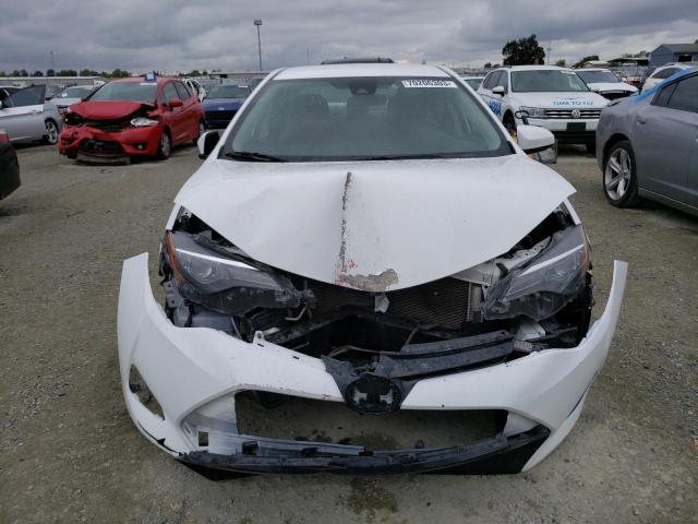 5YFBURHE7HP662743 - 2017 TOYOTA COROLLA L WHITE photo 5