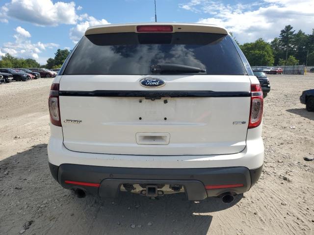 1FM5K8GTXFGC00846 - 2015 FORD EXPLORER SPORT WHITE photo 6