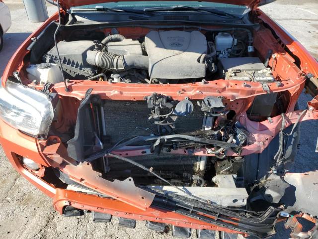 5TFDZ5BN6HX026800 - 2017 TOYOTA TACOMA DOUBLE CAB ORANGE photo 11