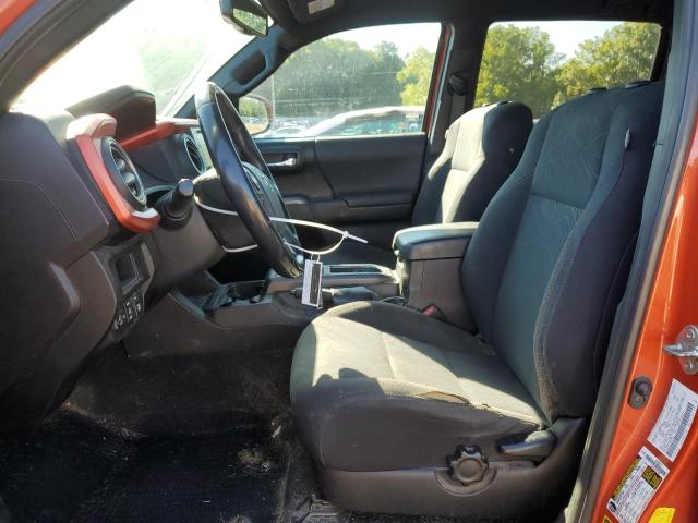 5TFDZ5BN6HX026800 - 2017 TOYOTA TACOMA DOUBLE CAB ORANGE photo 7