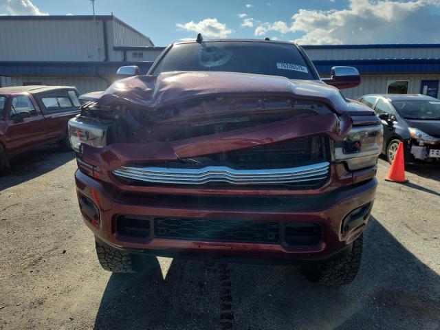 3C6UR5NL7KG667290 - 2019 RAM 2500 LARAMIE წითელი ფოტო 5
