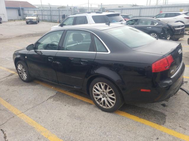 WAUAF78E98A161008 - 2008 AUDI A4 2.0T BLACK photo 2