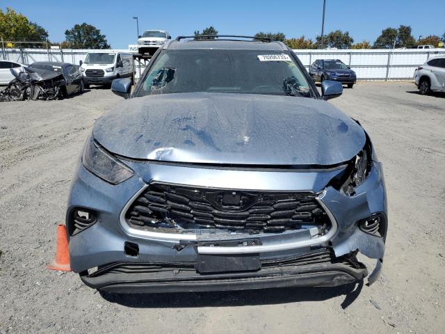 5TDKBRCH9PS116135 - 2023 TOYOTA HIGHLANDER HYBRID XLE SILVER photo 5