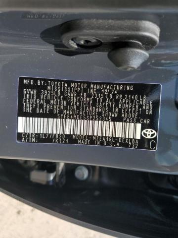 5YFB4MDE5SP252345 - 2025 TOYOTA COROLLA LE 灰色 照片 12