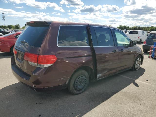 5FNRL38219B059997 - 2009 HONDA ODYSSEY LX 勃艮第红 照片 3