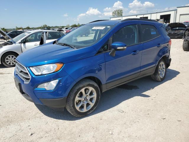 MAJ6S3GL4LC320436 - 2020 FORD ECOSPORT SE ლურჯი ფოტო 1