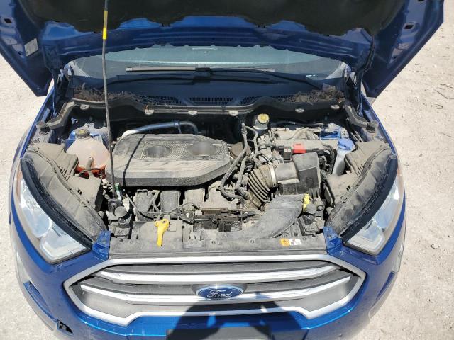MAJ6S3GL4LC320436 - 2020 FORD ECOSPORT SE ლურჯი ფოტო 12