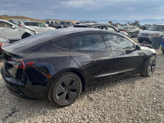 5YJ3E1EB3PF594402 - 2023 TESLA MODEL 3 黑色 照片 3