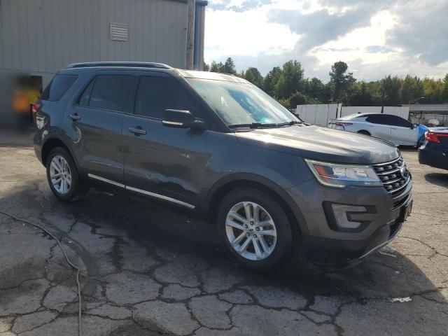 1FM5K7D88HGD14261 - 2017 FORD EXPLORER XLT 灰色 照片 4