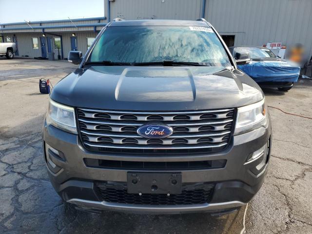 1FM5K7D88HGD14261 - 2017 FORD EXPLORER XLT 灰色 照片 5