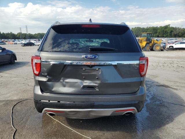 1FM5K7D88HGD14261 - 2017 FORD EXPLORER XLT 灰色 照片 6